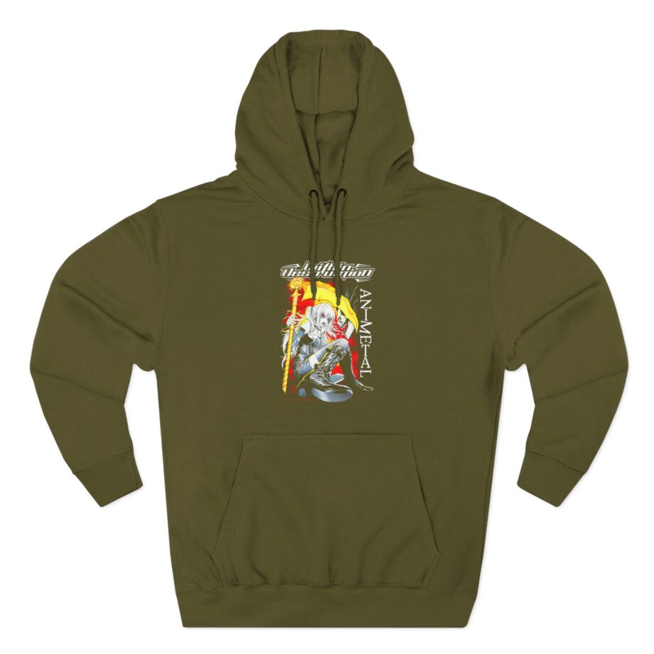 Within Destruction Misa Animetal Three-Panel Fleece Hoodie