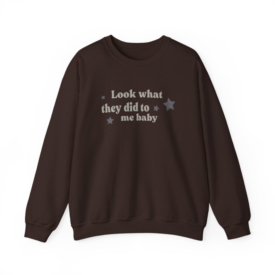 Daniel Caesar 2024 Look What They Did to Me Baby Unisex Heavy Blend™ Crewneck Sweatshirt