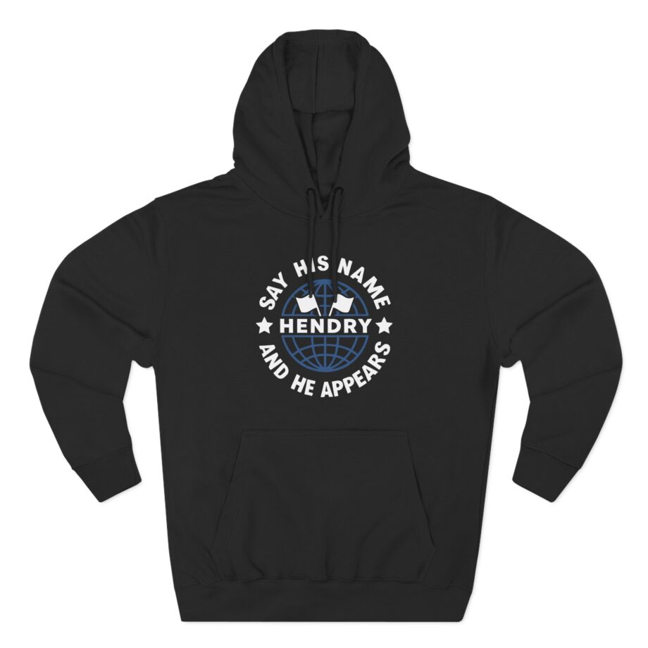 Joe Hendry Say His Name Three-Panel Fleece Hoodie