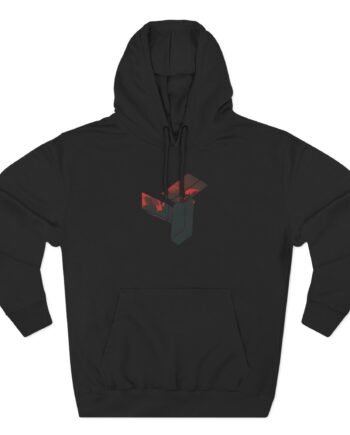 Eden Three-Panel Fleece Hoodie