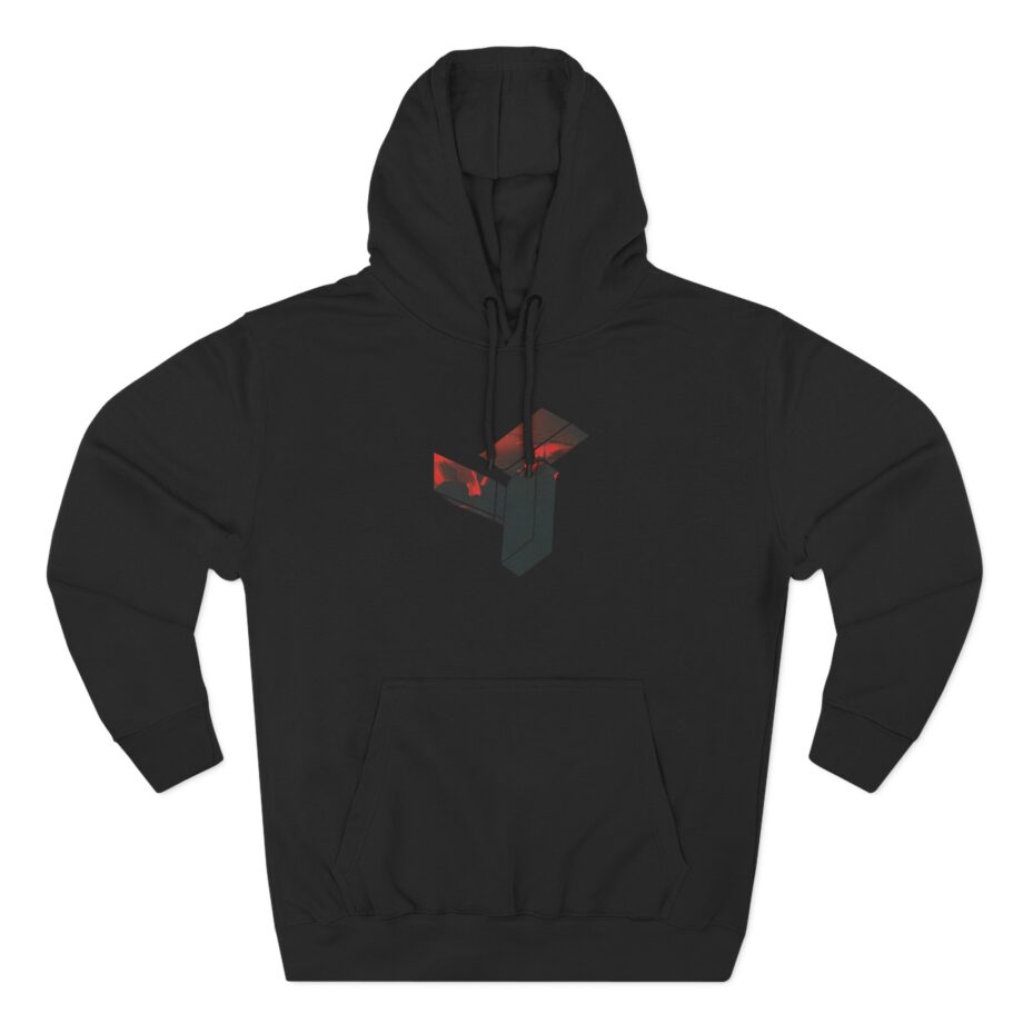 Eden Three-Panel Fleece Hoodie