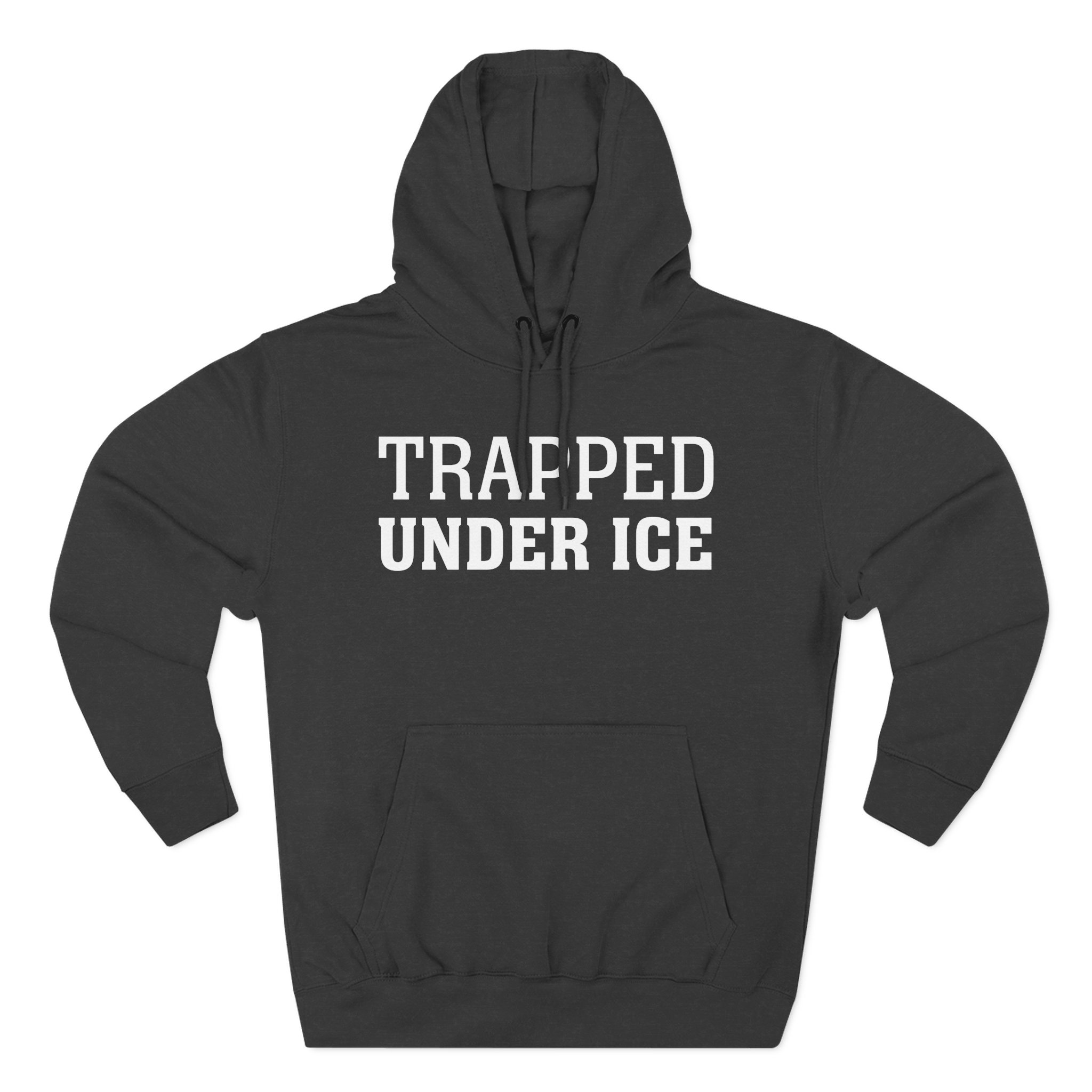 Trapped Under Ice  Secrets of the World Three-Panel Fleece Hoodie