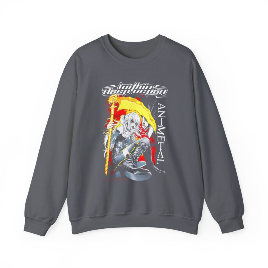 Within Destruction Misa Animetal Unisex Heavy Blend Crewneck Sweatshirt