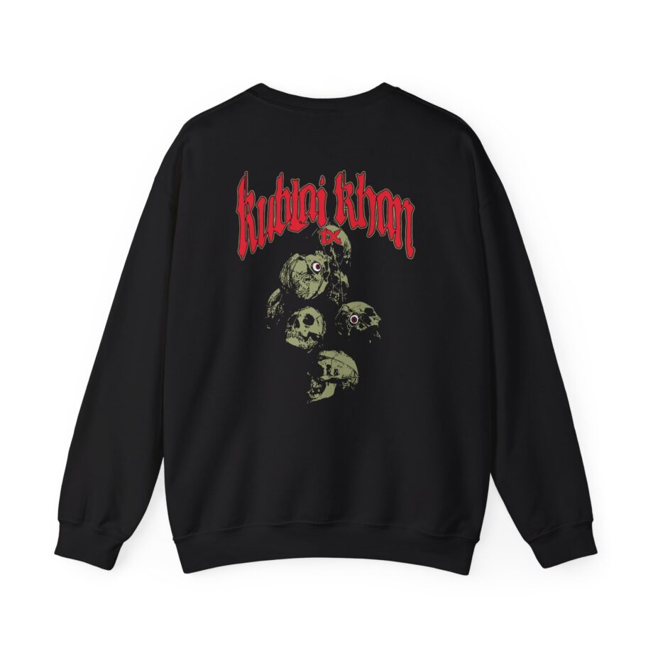 Kublai Khan - Skull Unisex Heavy Blend™ Crewneck Sweatshirt