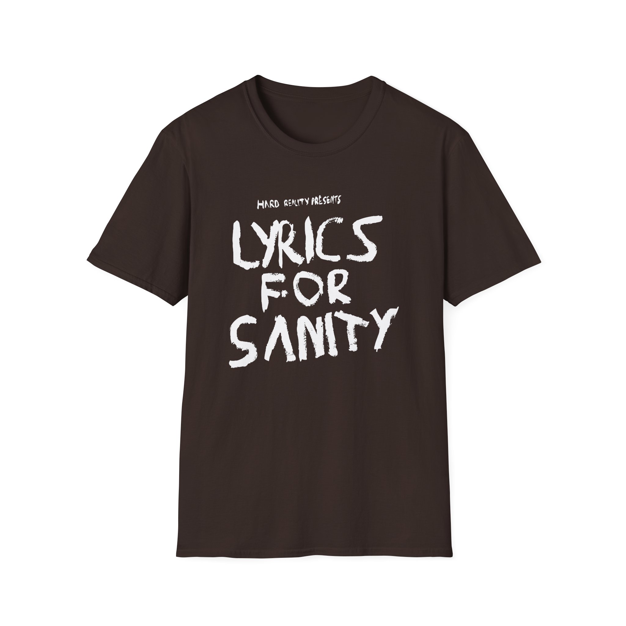 Songer Lyrics for Sanity Unisex Softstyle T-Shirt