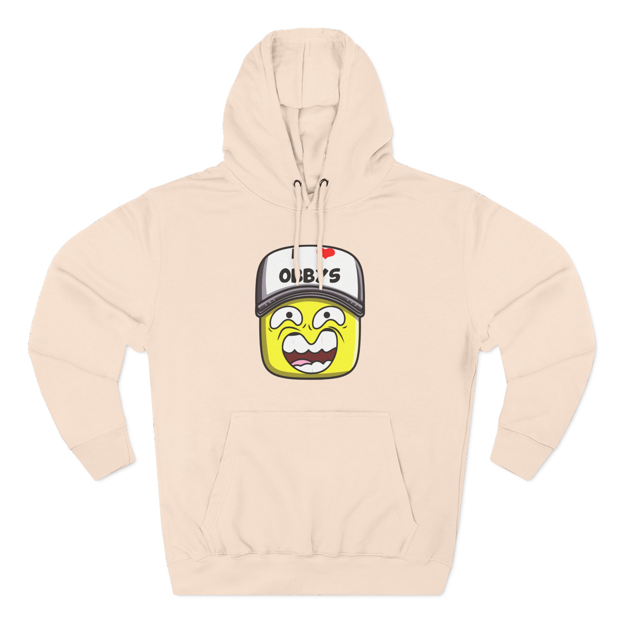 Riderkoo Three-Panel Fleece Hoodie