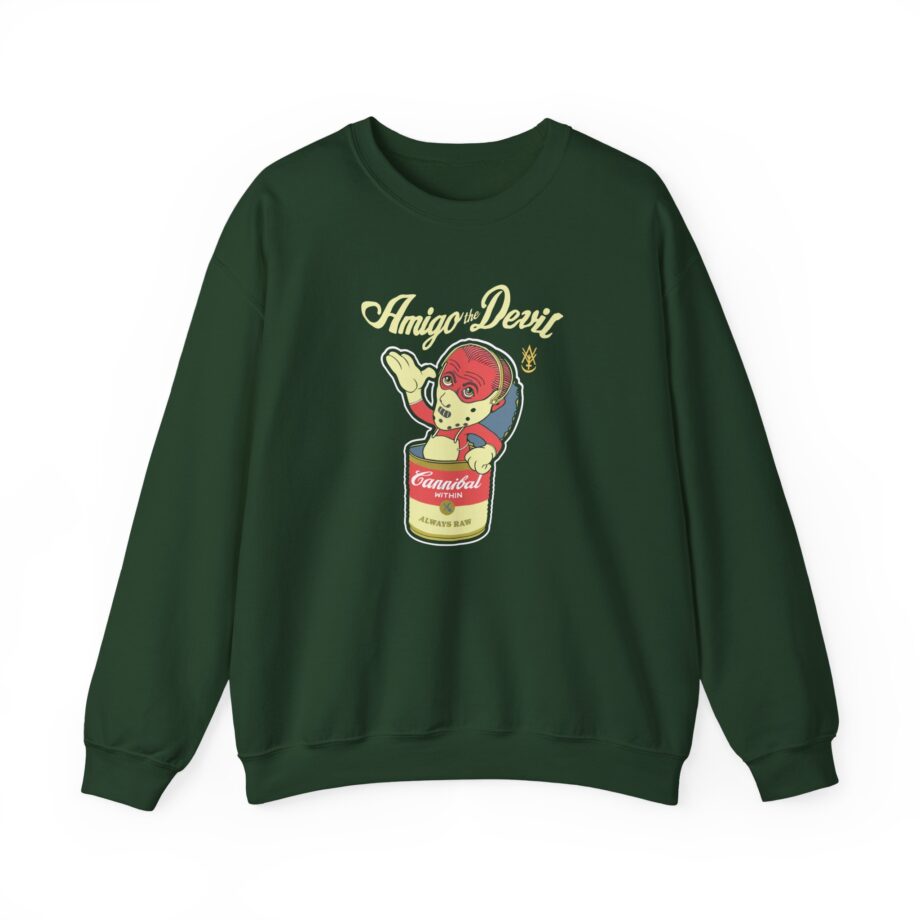 Amigo The Devil Canibal Within Unisex Heavy Blend™ Crewneck Sweatshirt