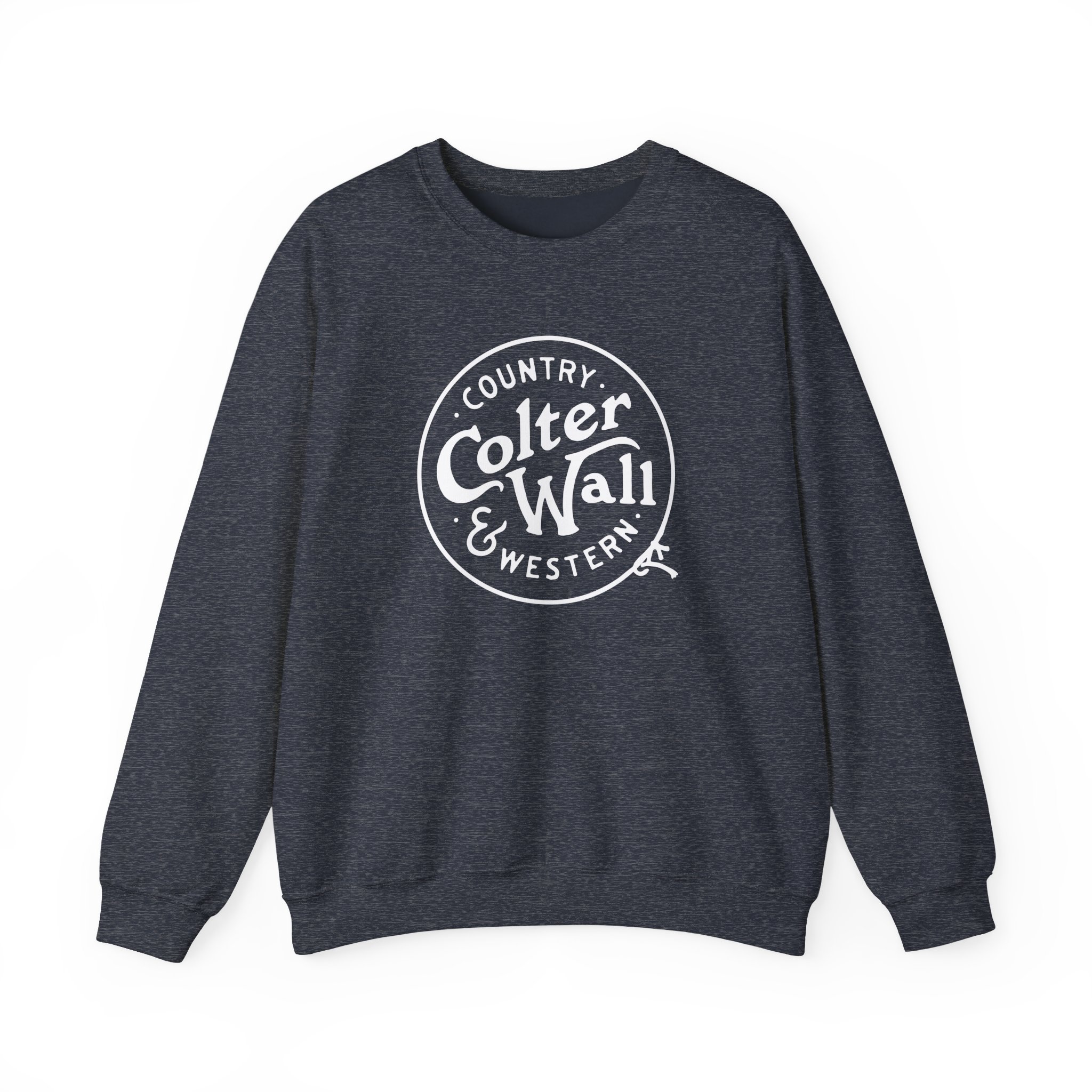 Colter Wall Country & Western Unisex Heavy Blendâ„¢ Crewneck Sweatshirt
