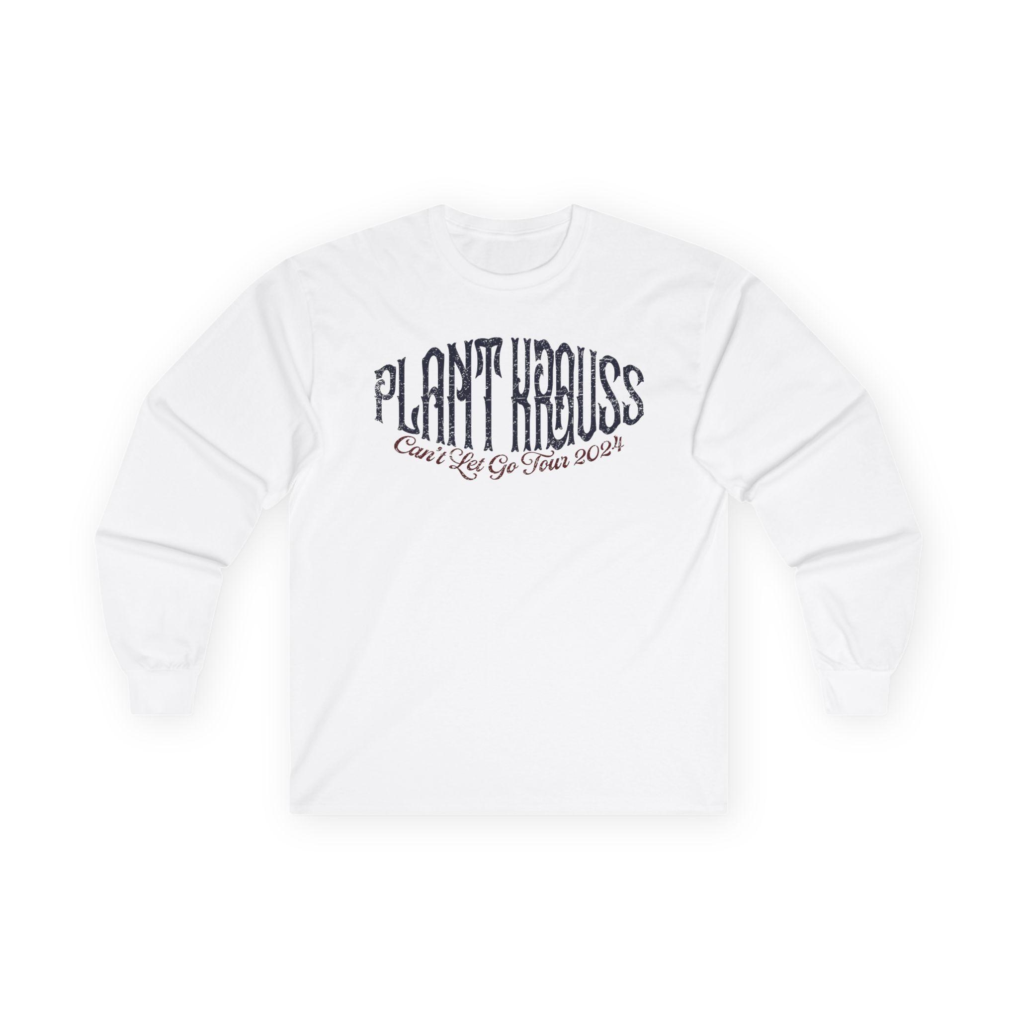 Robert Plant Inflated Type Unisex Ultra Cotton Long Sleeve Tee