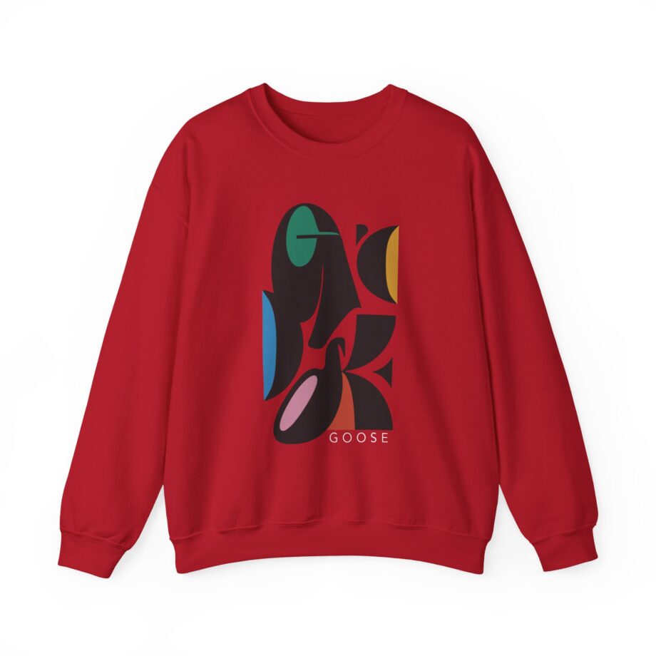 Goose Warp Spheres Unisex Heavy Blend™ Crewneck Sweatshirt