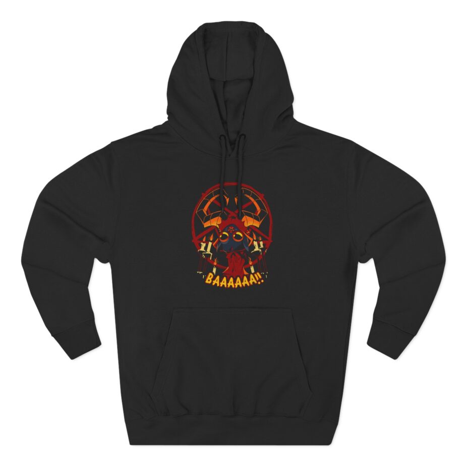 Vivziepop Baaaa! Three-Panel Fleece Hoodie