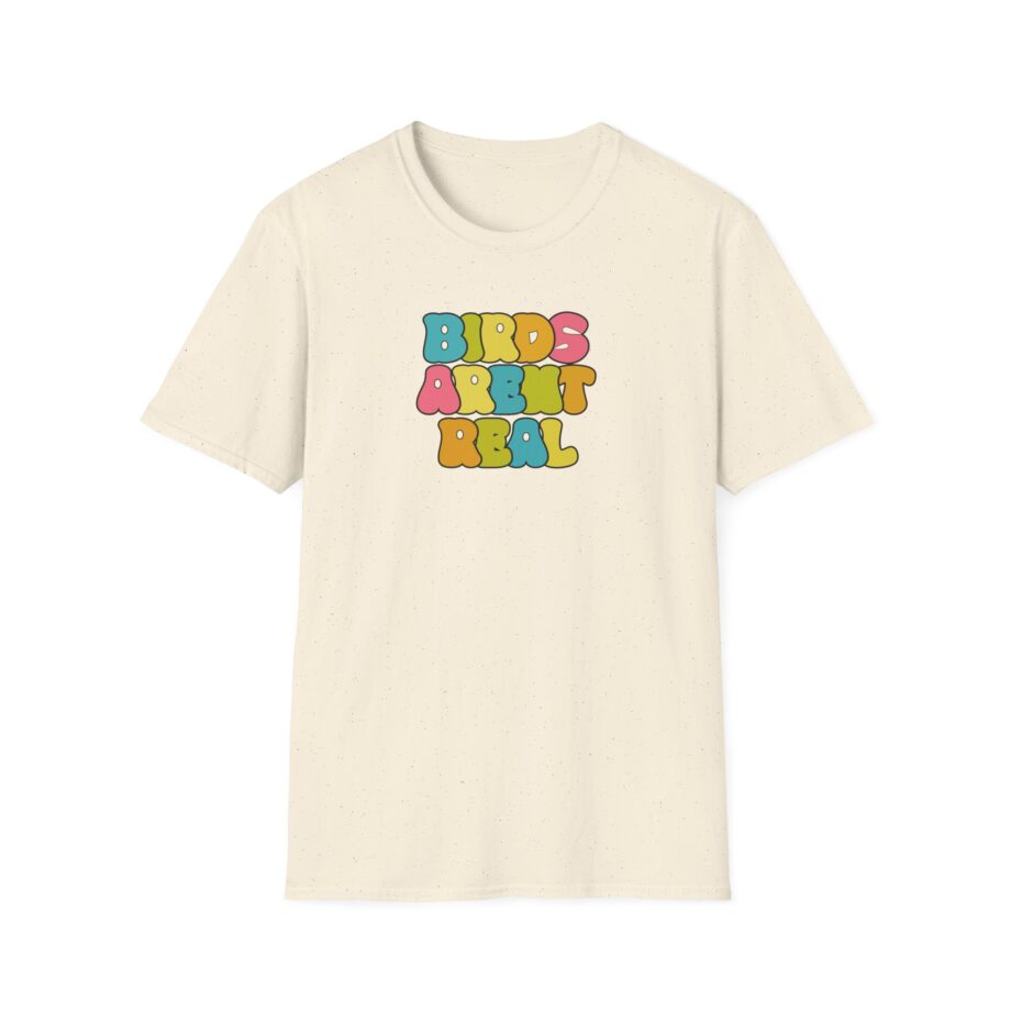 Birds Arent Real Unisex Softstyle T-Shirt
