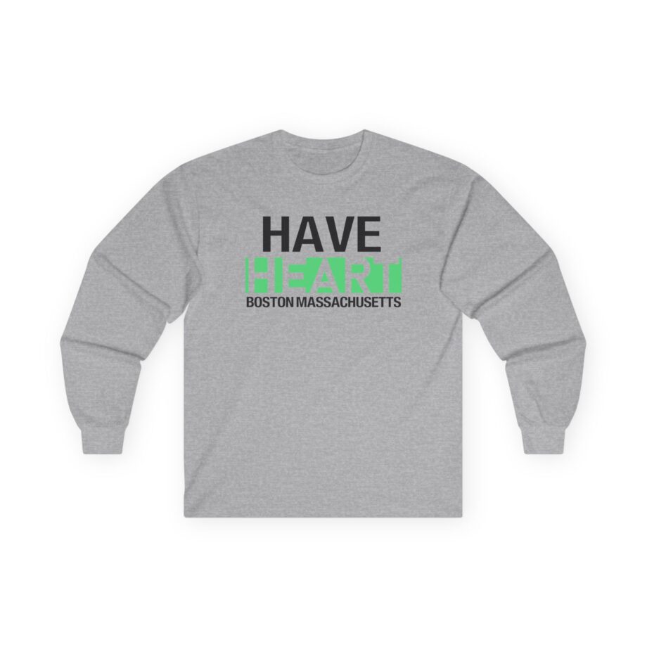 Have Heart Armed With a Mind Unisex Ultra Cotton Long Sleeve Tee