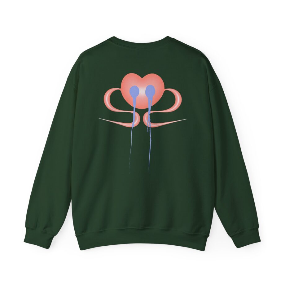 Nina Chuba Heart Unisex Heavy Blend™ Crewneck Sweatshirt