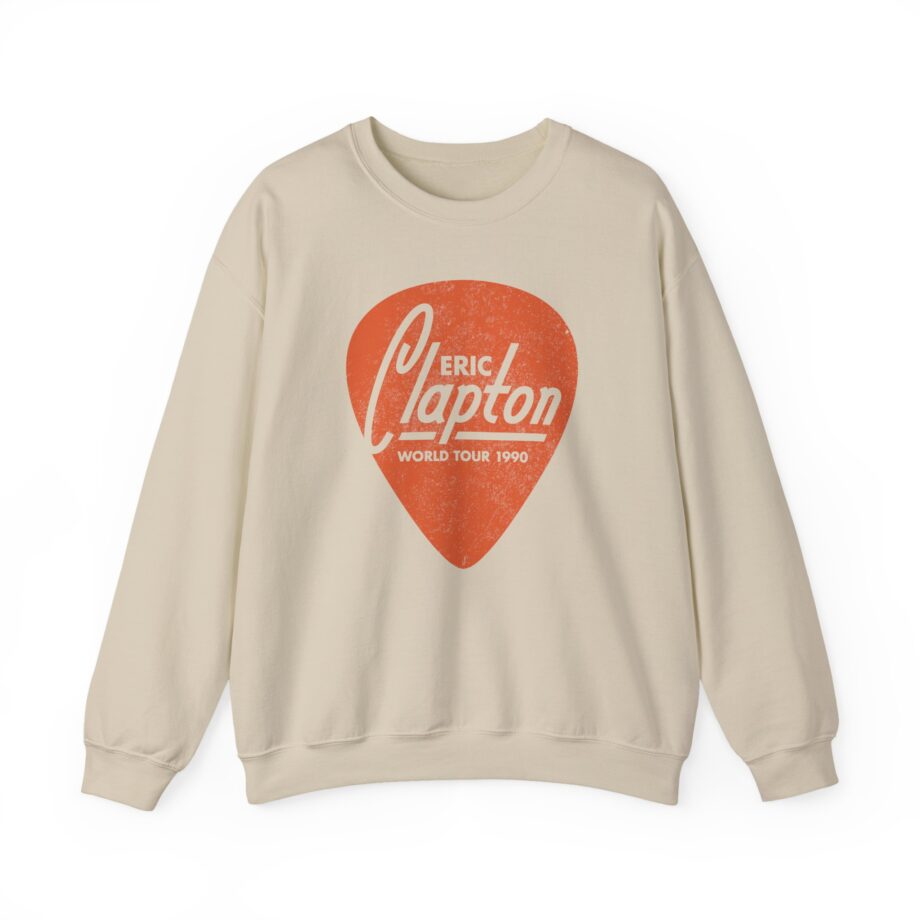 Eric Clapton Guitar Pick Unisex Heavy Blend™ Crewneck Sweatshirt