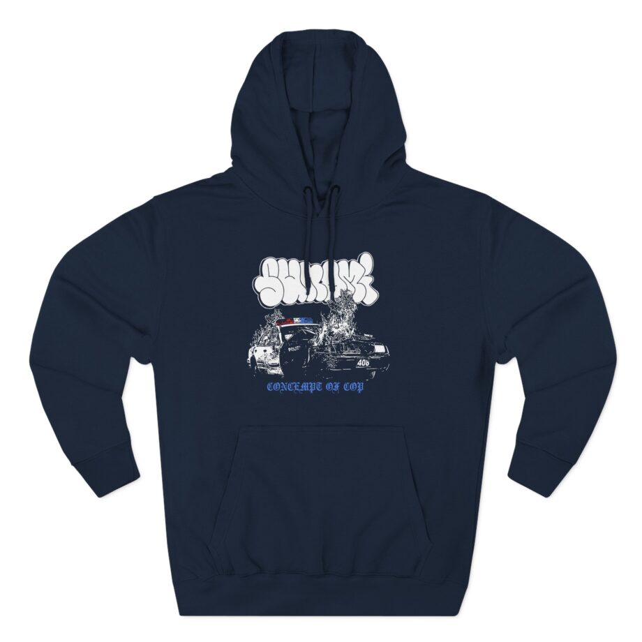 Sunami Contempt Three-Panel Fleece Hoodie