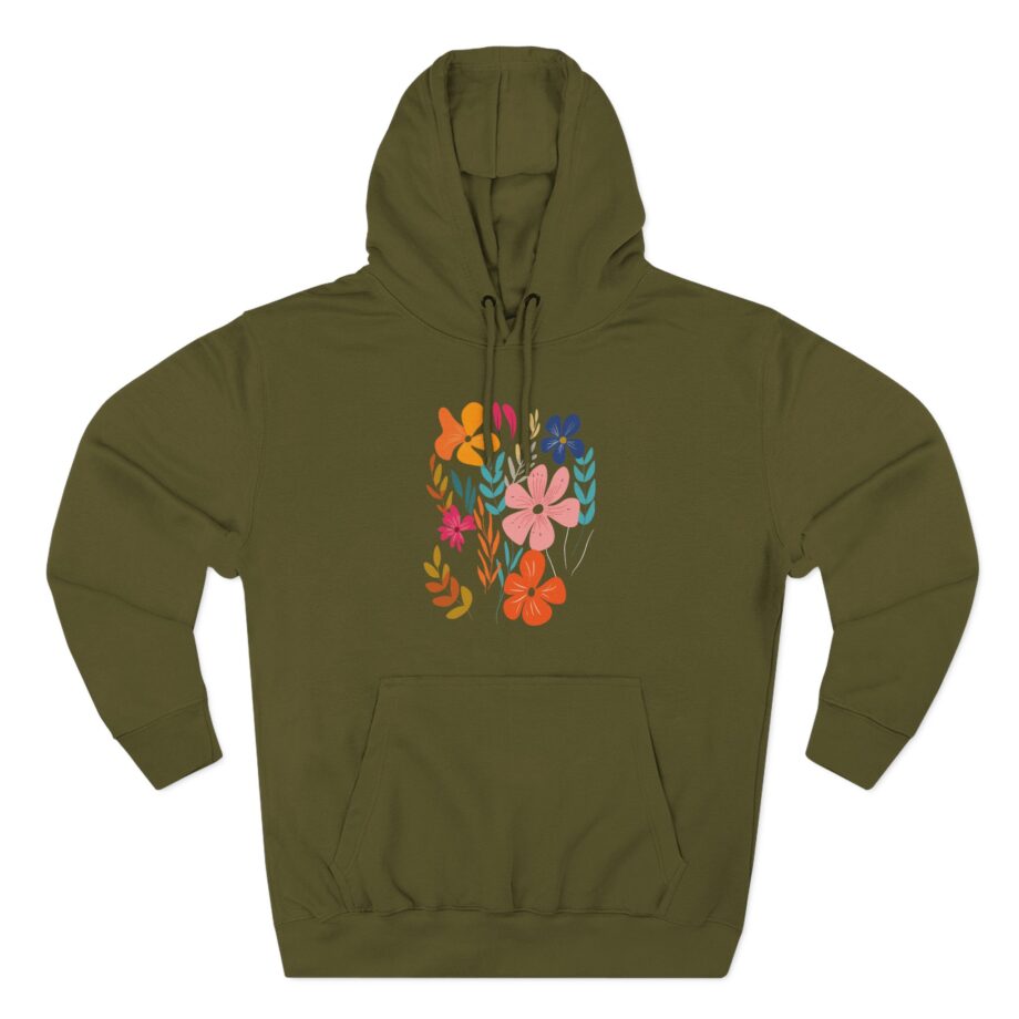 Nayt Three-Panel Fleece Hoodie