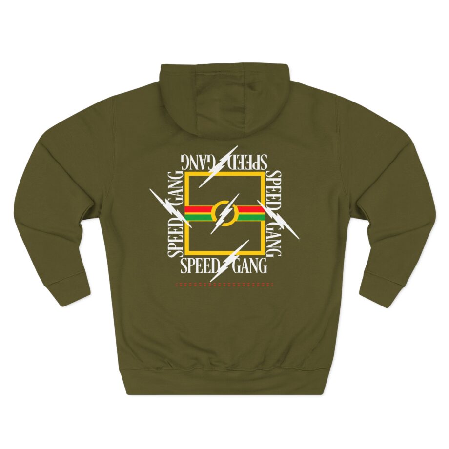 Ishowspeed Gang Three-Panel Fleece Hoodie