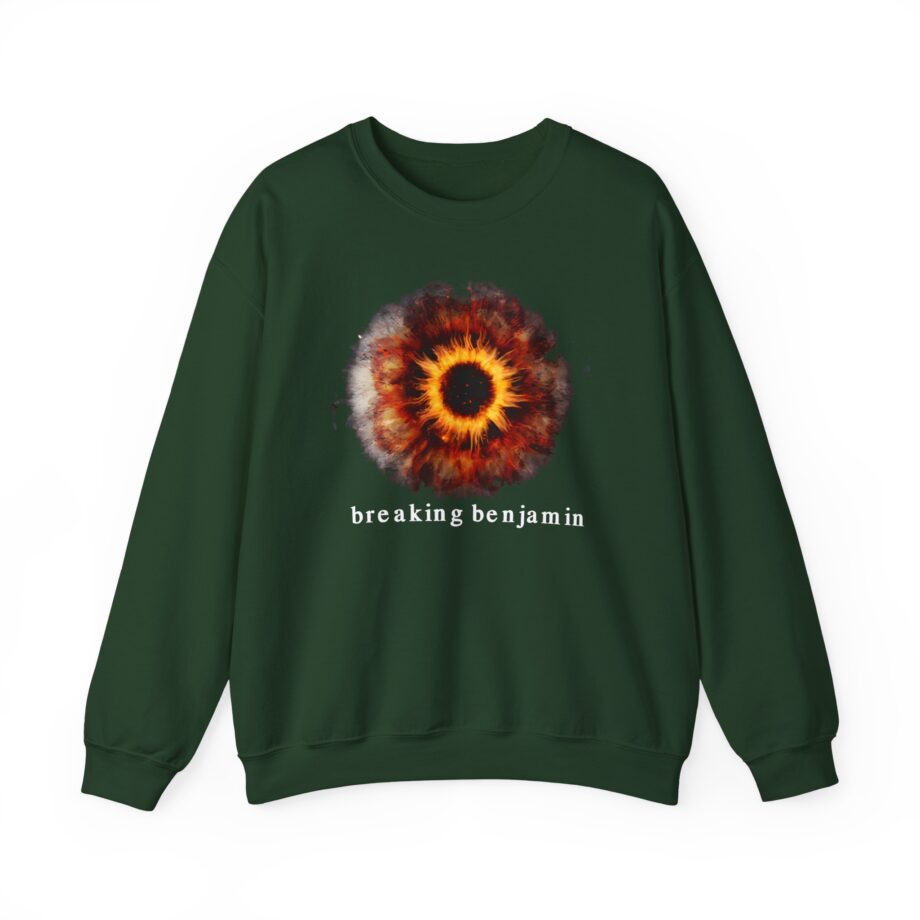 Breaking Benjamin Ember Eye Unisex Heavy Blend Crewneck Sweatshirt