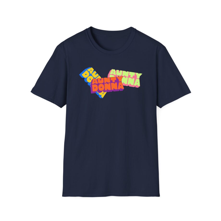 Aunty Donna Three Logo Unisex Softstyle T-Shirt