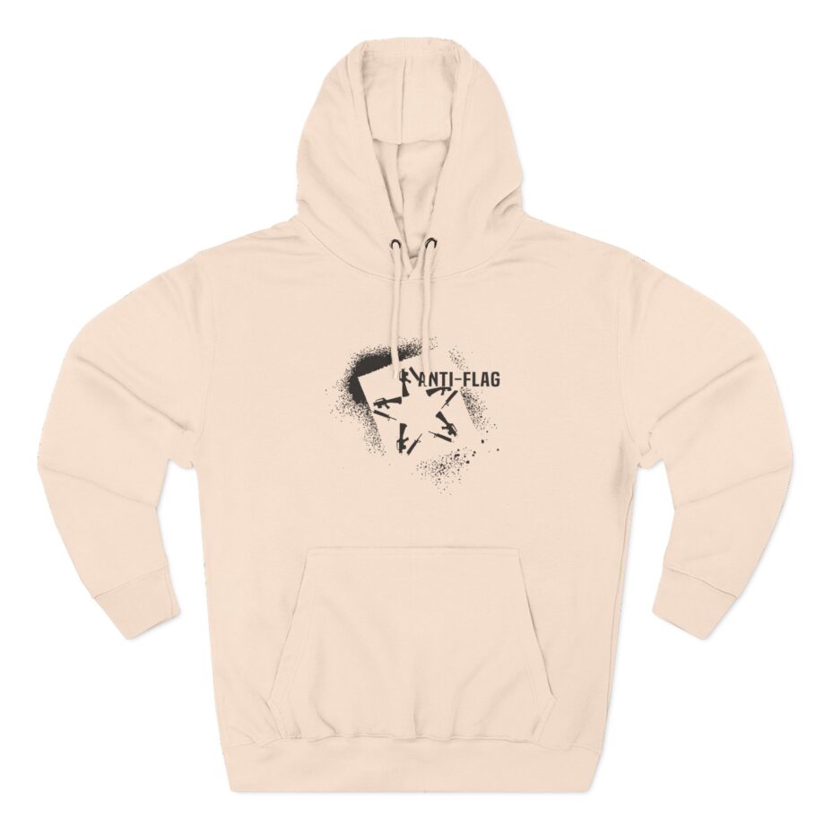 Anti Flag Big Gunstar Three-Panel Fleece Hoodie