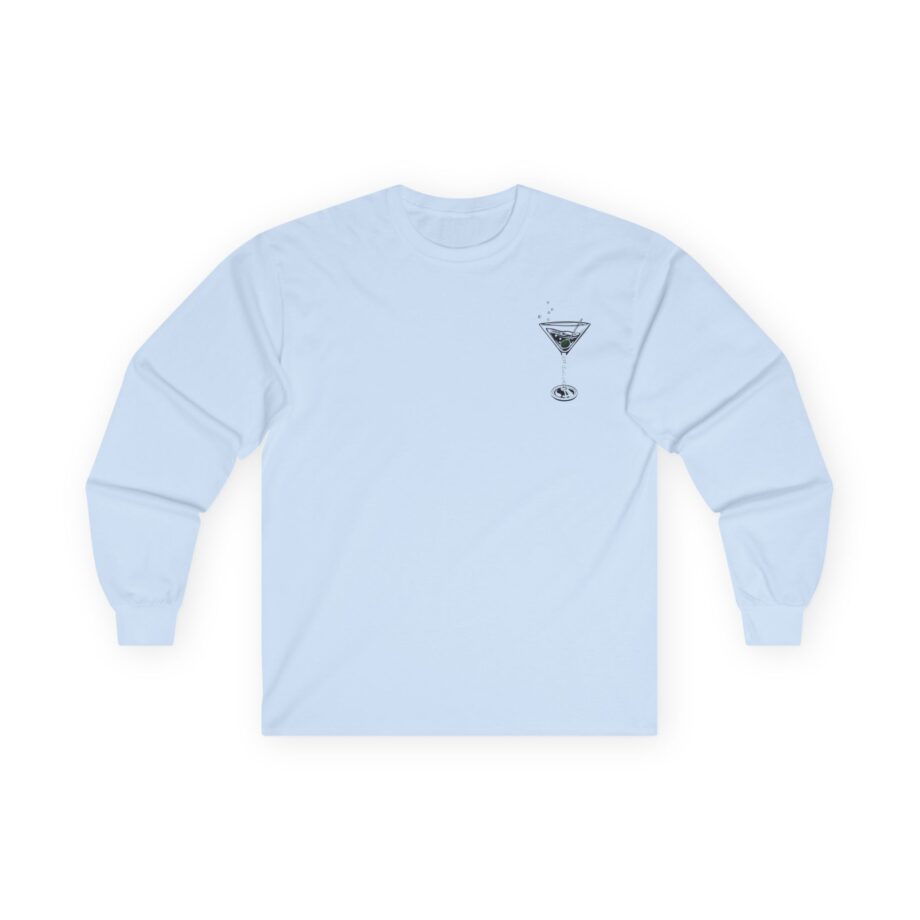 Jeffrey Lewis Jll Martini Glass Unisex Ultra Cotton Long Sleeve Tee
