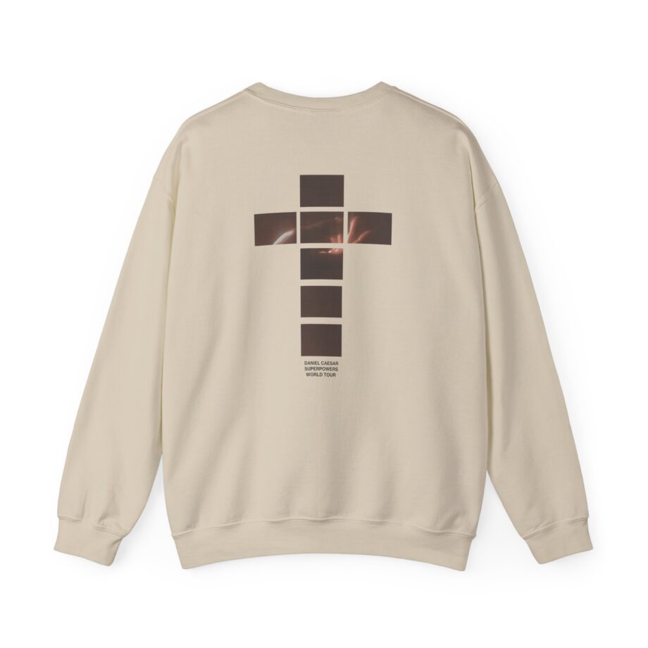Daniel Caesar Superpowers World Tour Unisex Heavy Blend™ Crewneck Sweatshirt