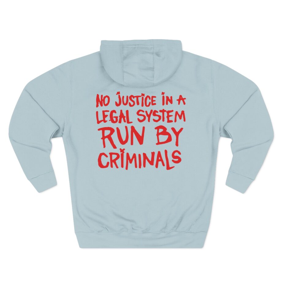 Anti Flag the General Strike Three-Panel Fleece Hoodie