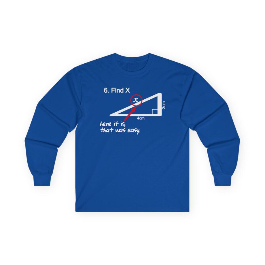 Slushy Noobz Martin Hamzah Find X Unisex Ultra Cotton Long Sleeve Tee