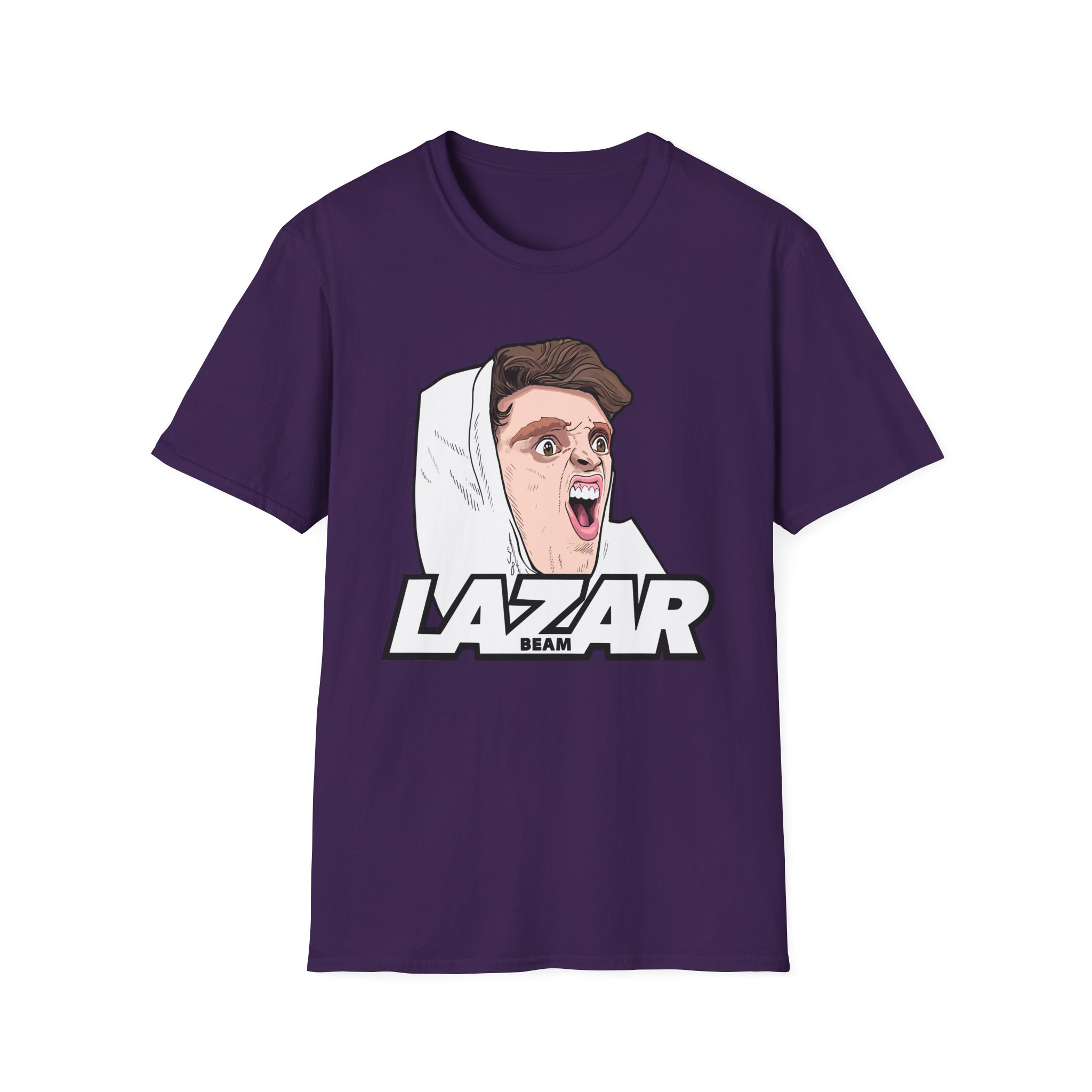 Lazar Silly Face Unisex Softstyle T-Shirt