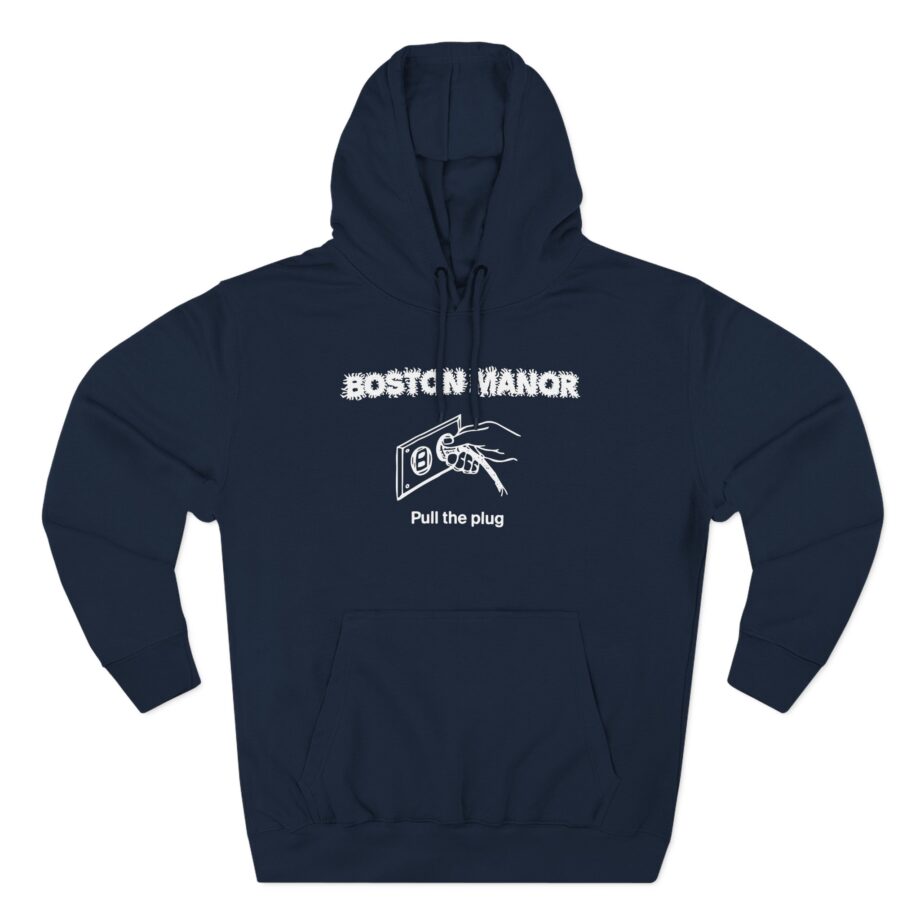 Boston Manor Pull the Plug Three-Panel Fleece Hoodie