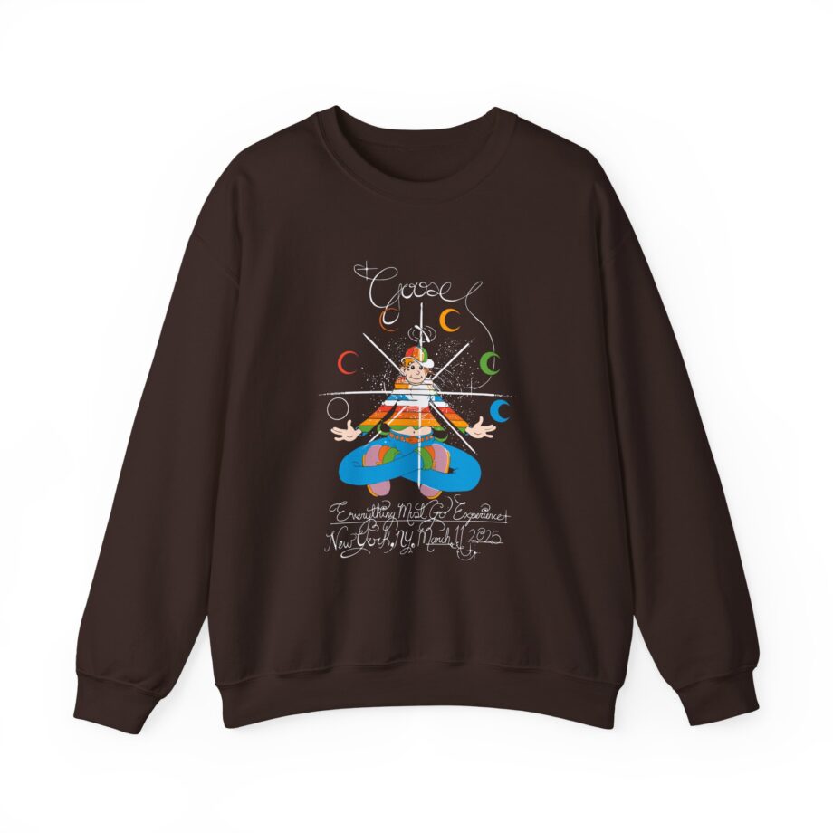 Goose Rainbow Kid EMG Experienc Unisex Heavy Blend™ Crewneck Sweatshirt