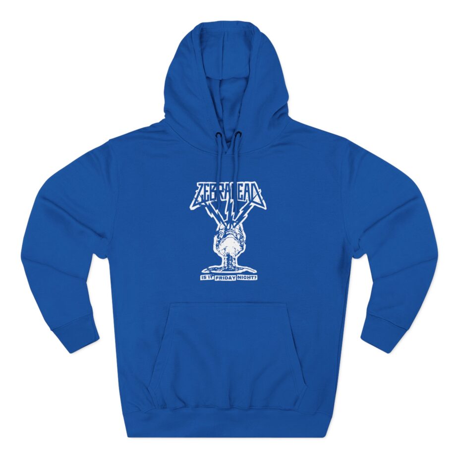 Zebrahead Lightning Skull Friday night tour Three-Panel Fleece Hoodie