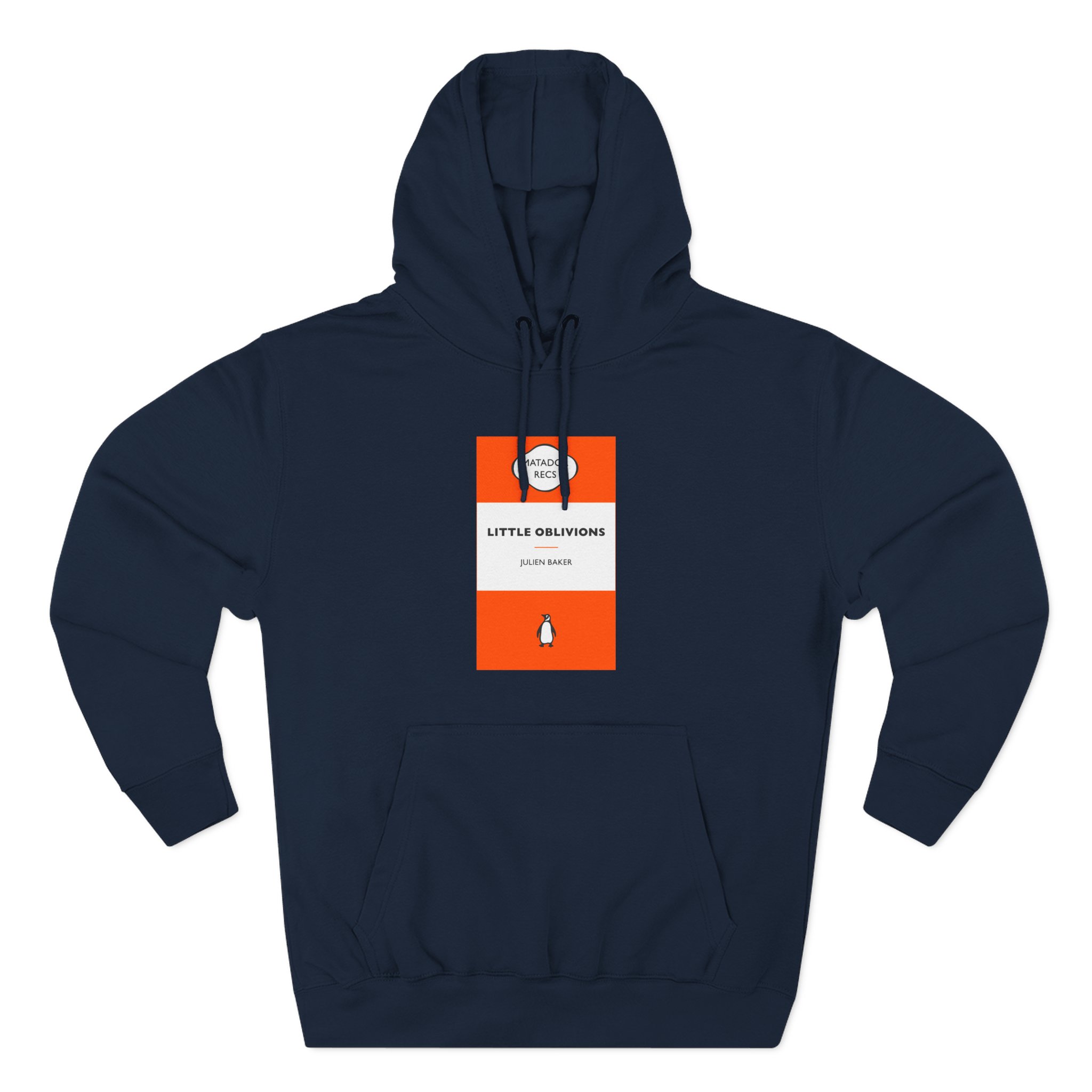 Julien Baker Book Cover Three-Panel Fleece Hoodie
