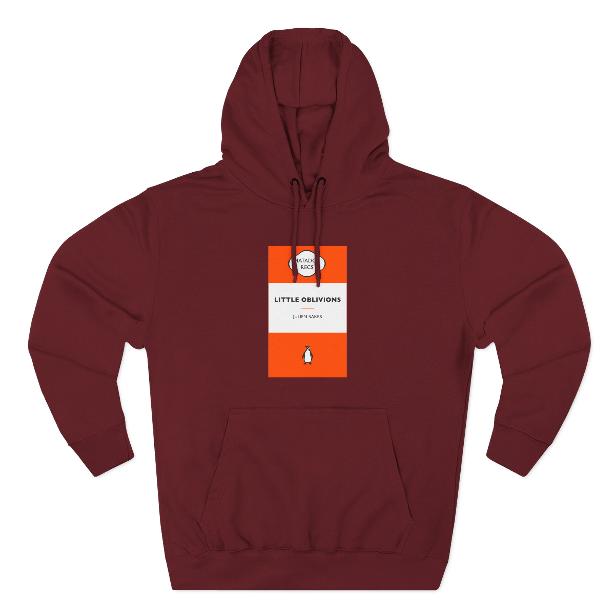 Julien Baker Book Cover Three-Panel Fleece Hoodie
