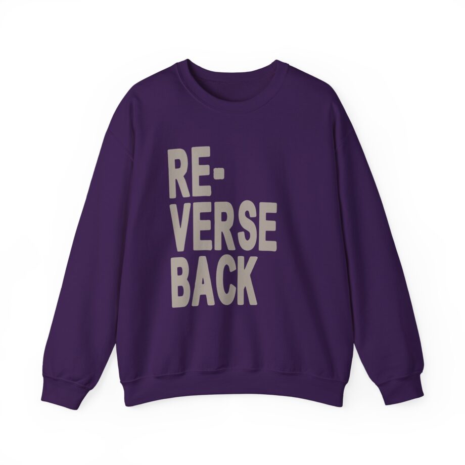 Armchair Expert Reverse Back Unisex Heavy Blend™ Crewneck Sweatshirt