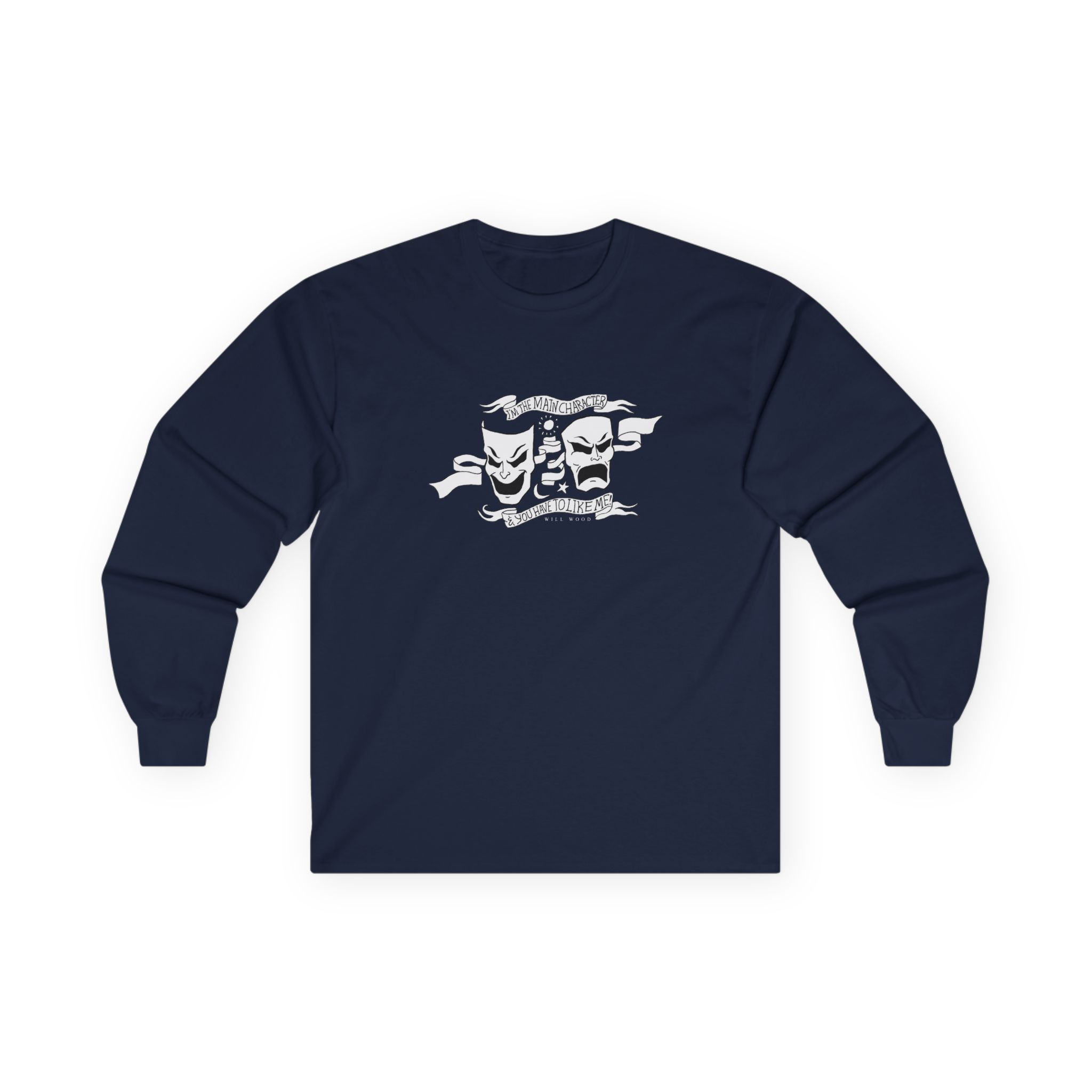Will Wood the Main Character Unisex Ultra Cotton Long Sleeve Tee