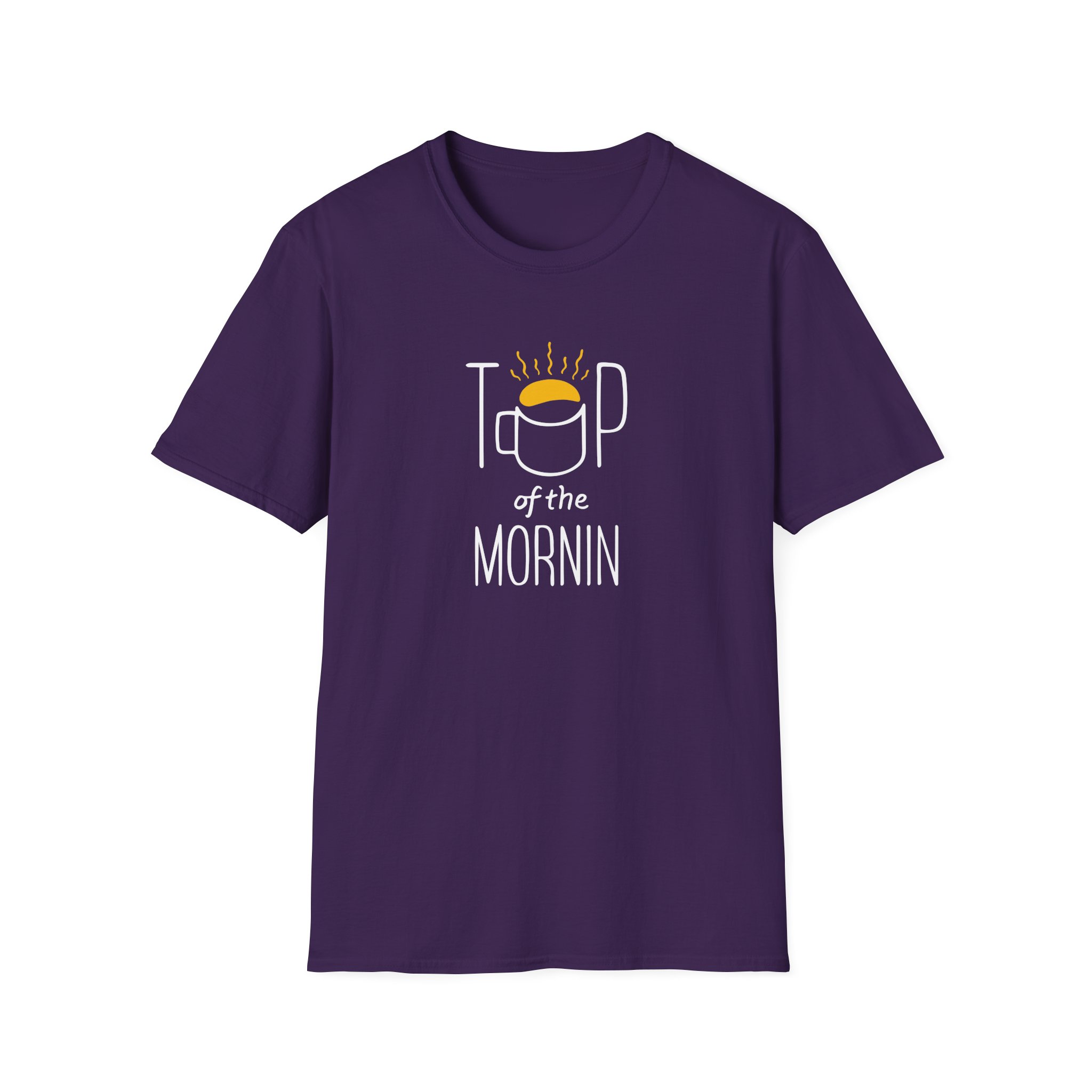 Top of the Morning Coffee Unisex Softstyle T-Shirt