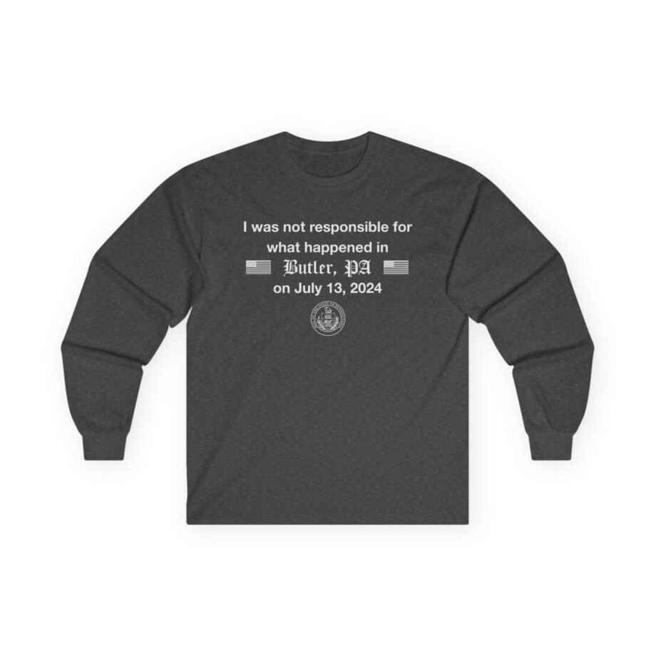 Jschlatt the Presidential Mishap Unisex Ultra Cotton Long Sleeve Tee