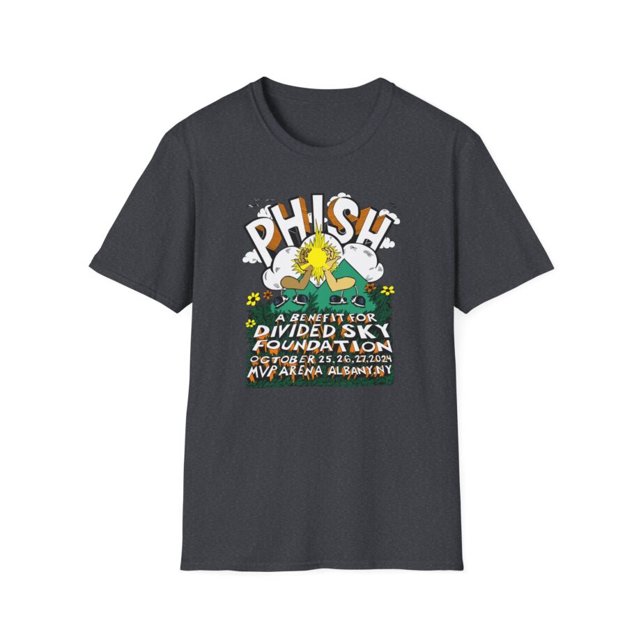 Phish Pollock Arm in Arm Unisex Softstyle T-Shirt
