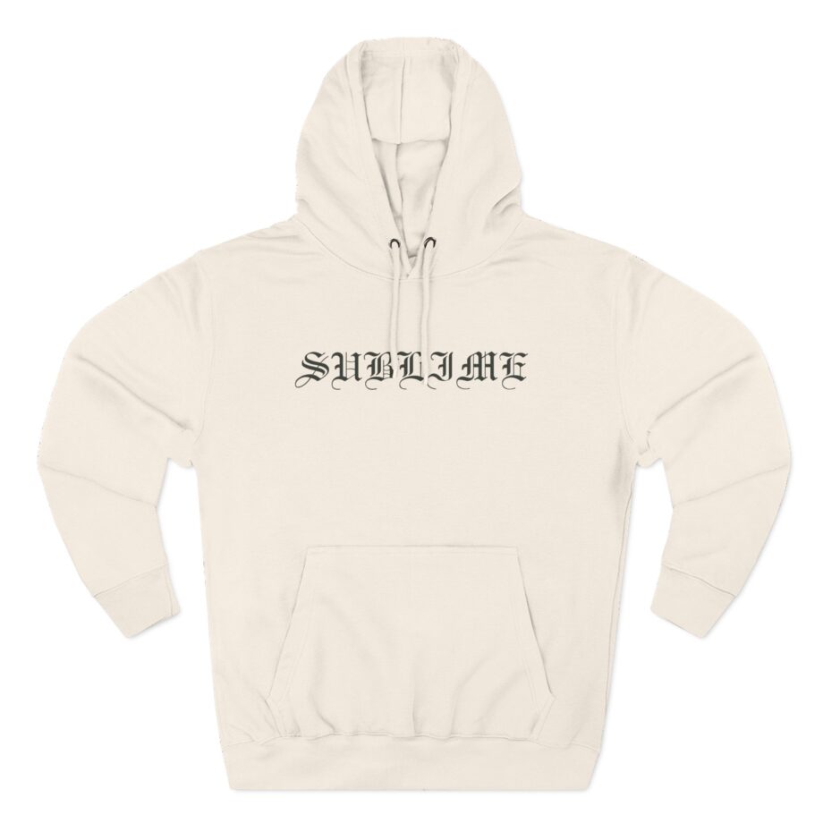 Sublime Mind-blown Sun Three-Panel Fleece Hoodie