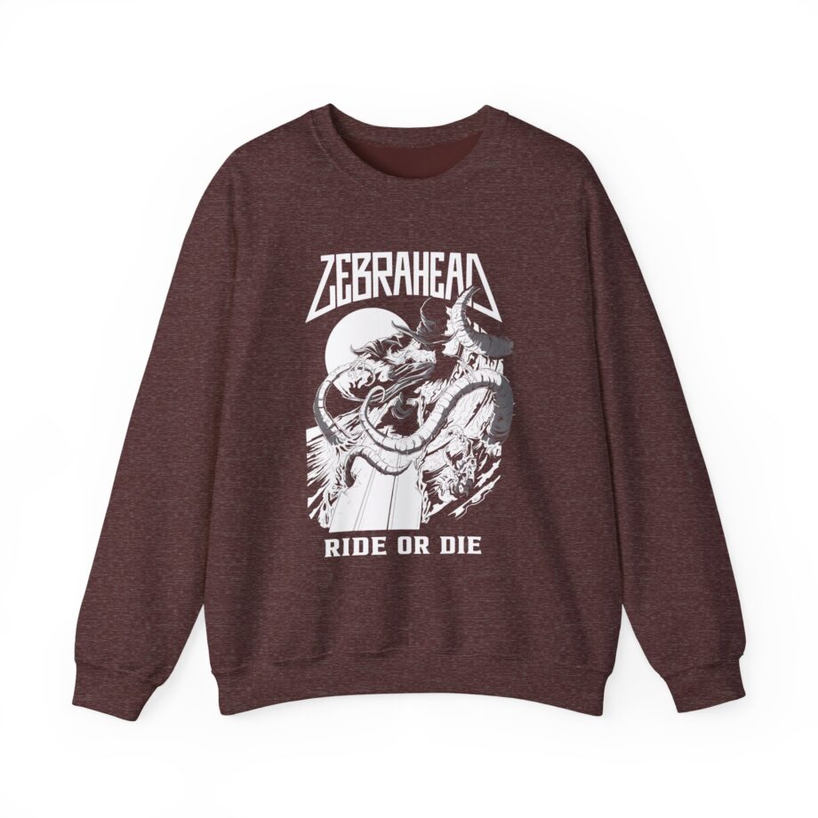 Zebrahead Ride or Die Unisex Heavy Blend™ Crewneck Sweatshirt