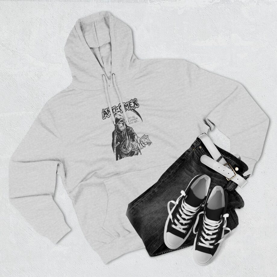 Anti Cimex Uranium Three-panel Fleece Hoodie