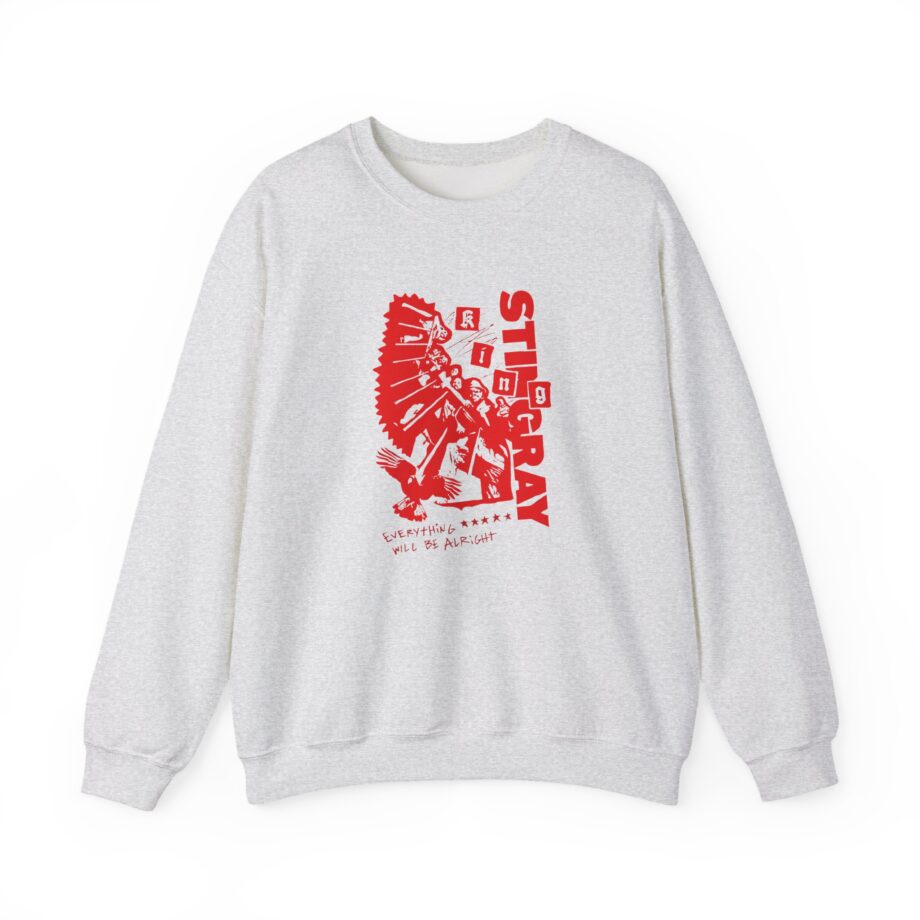 King Stingray Everything Will Be Alright Unisex Heavy Blend™ Crewneck Sweatshirt