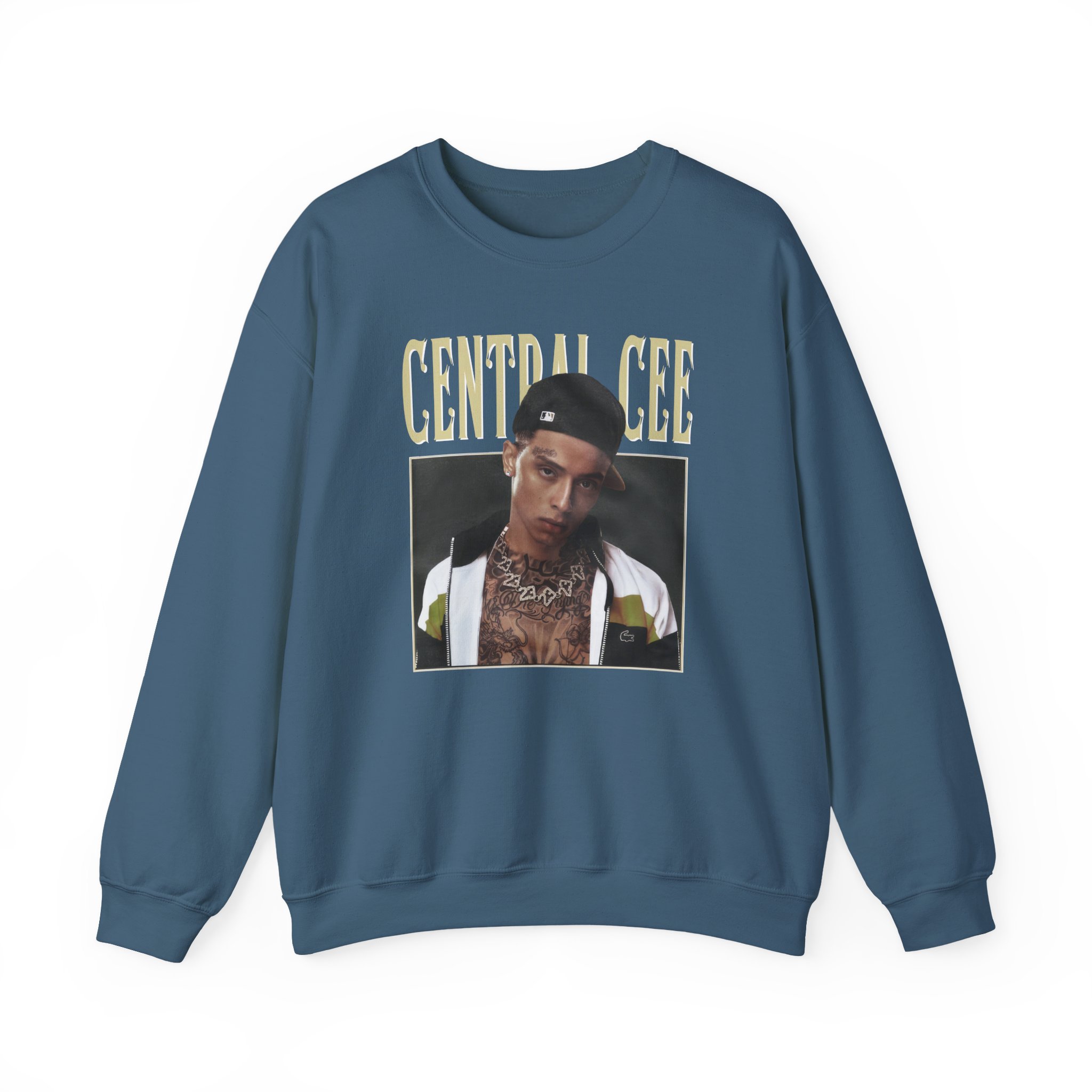 Central Cee Vintage 90s Retro Unisex Heavy Blendâ„¢ Crewneck Sweatshirt