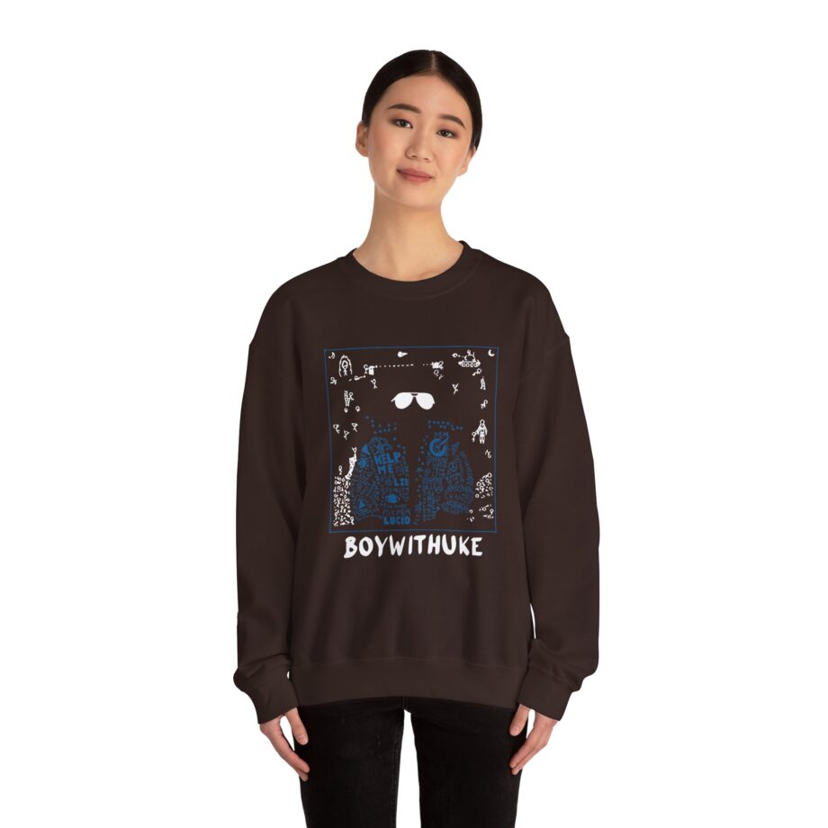Boywithuke Lucid Dreams Unisex Heavy Blend Crewneck Sweatshirt