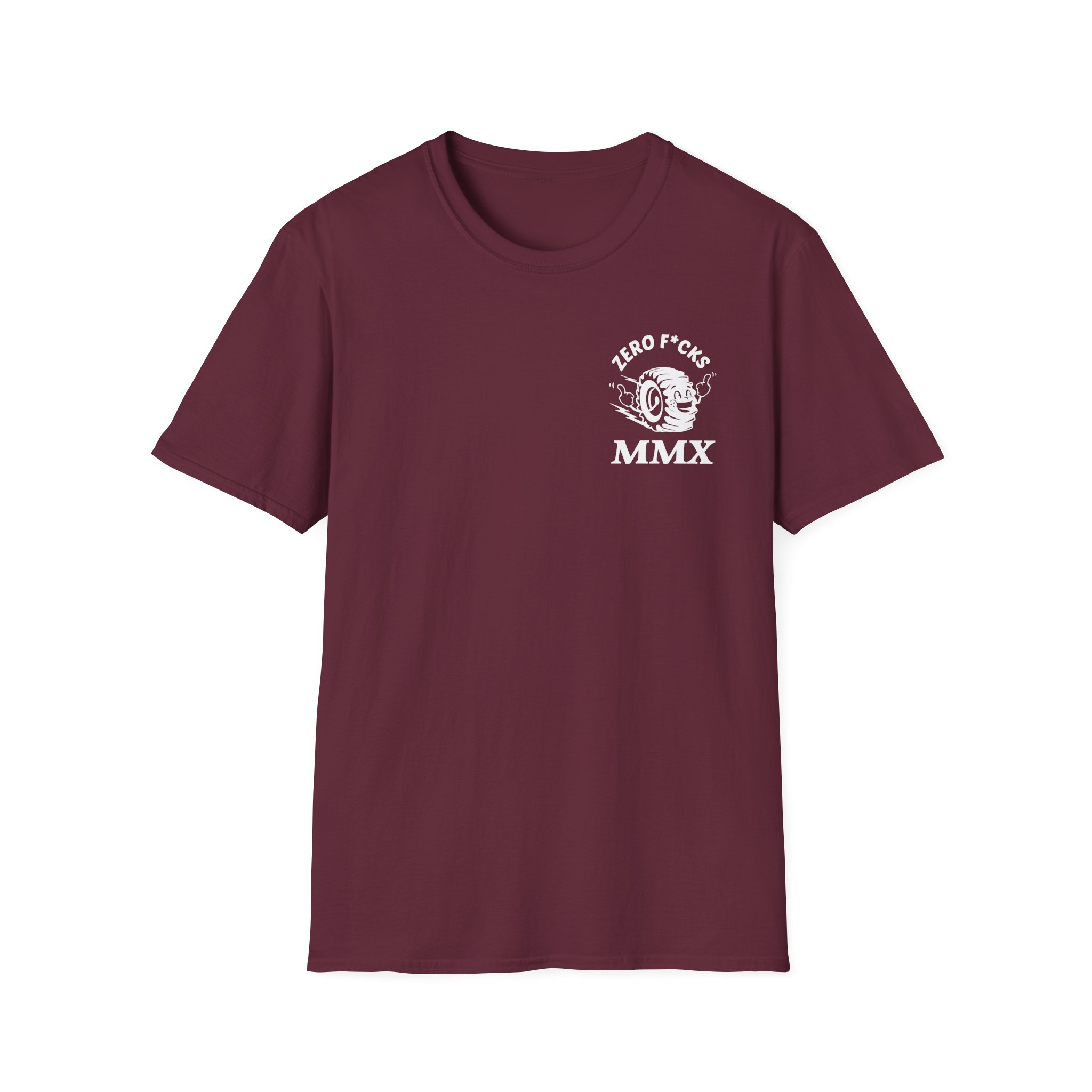 Monstermax Zero Fucks Unisex Softstyle T-Shirt