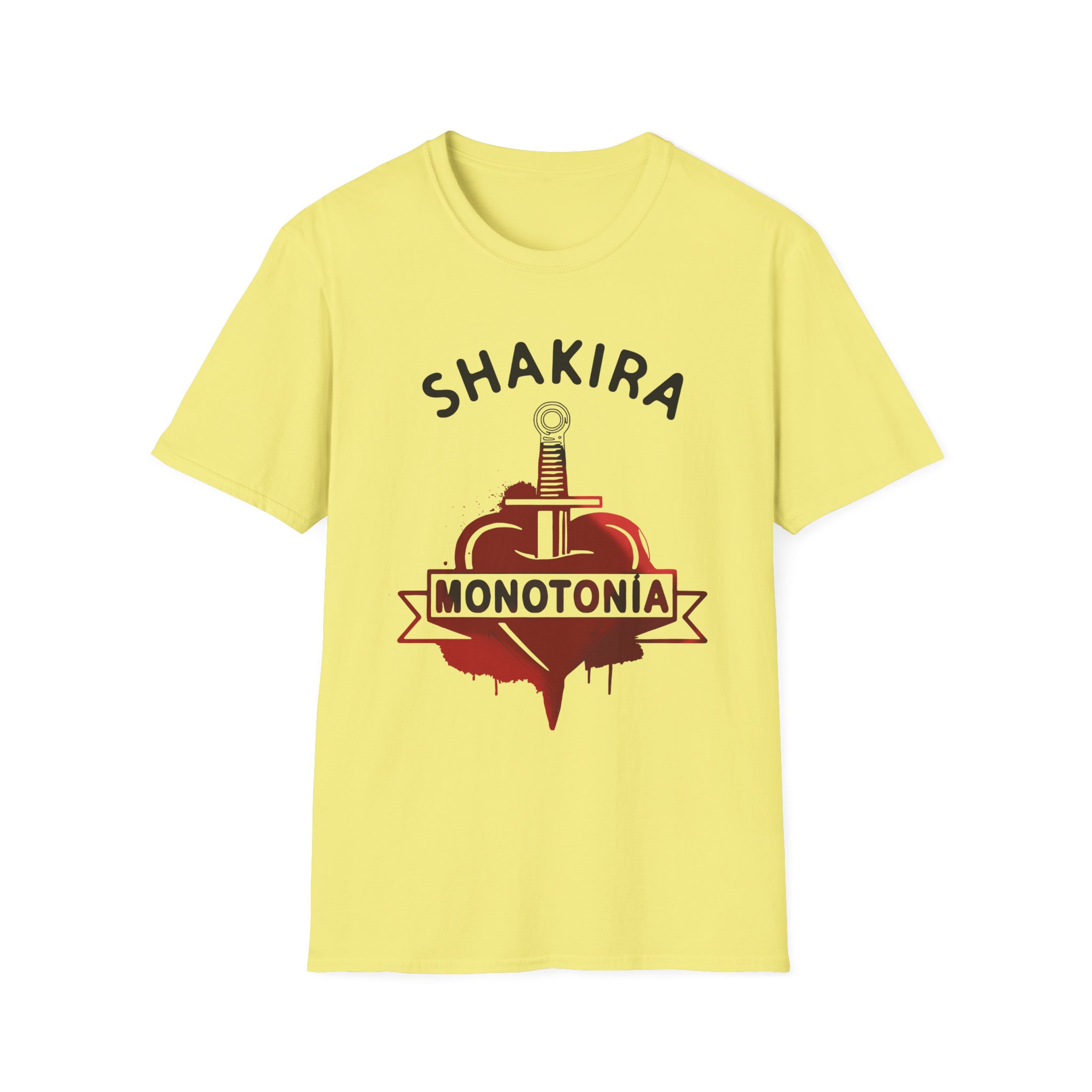 Shakira MonotonĂa Unisex Softstyle T-Shirt