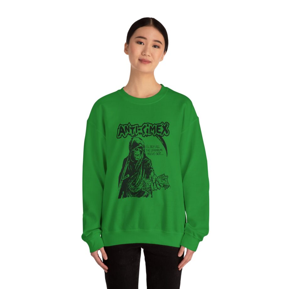 Anti Cimex Uranium Unisex Heavy Blend Crewneck Sweatshirt