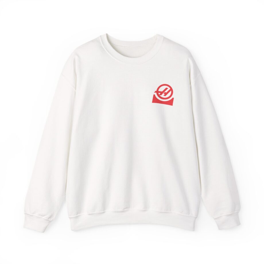 Haas F1 Color Block Unisex Heavy Blend™ Crewneck Sweatshirt